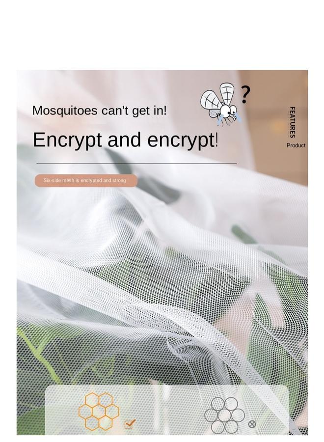 Y&D Bed Canopy Tents Curtain Blackout Curtain Single Bed Tent Curtain Student Shading Cloth Bed Canopy Mosquito Net Student Sleep Privacy Protection - Image 4