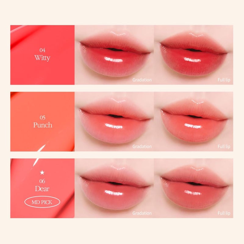 COSNORI Flow Wave Lip Tint - Vegan Glassy Lip Gloss, Lightweight & Long-lasting, Plant-derived Oil Moisturizer, K-Beauty (03 GLARE) - Image 5