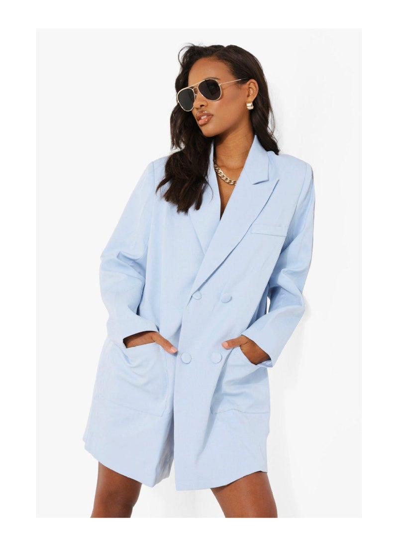 boohoo - Oversized Boxy Blazer Dress - Image 1