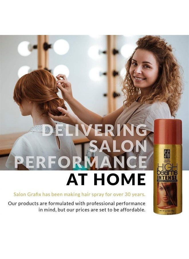 High Ridge - High Beams Intense Spray-On Hair Color -Copper - 2.7 Oz - Add Temporary Color Highlight to Your Hair Instantly - Great for Streaking, Tipping or Frosting - Washes out Easily - Image 1