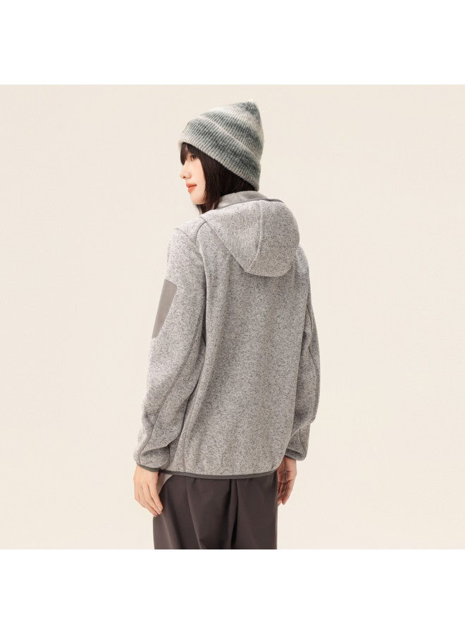 Flying in the snow Unisex Hooded Fleece Jacket 2025 Autumn New Couples Versatile Streetwear Home Casual Jacket - Image 5
