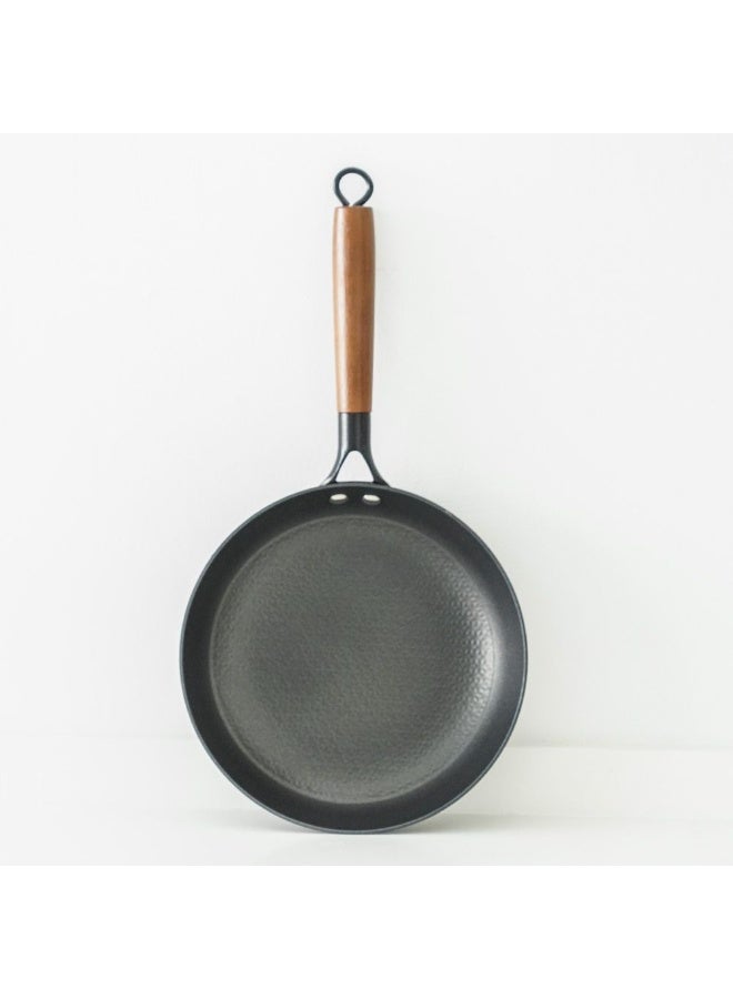 DANUBE HOME Chef'S Delight Light Cast Iron Wok Pan Non Stick Surface Durable And Heat Efficient Perfect For Stir Frying And Deep Frying Ideal For Home Kitchens -28Cm - Image 5