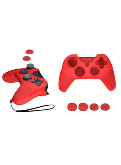 Geekria Handle Protective Cover Compatible With Luna Controller Antithrow Handle Protective Silicone Cover Compatible For Luna Wireless Controller (Red)  - Image 5