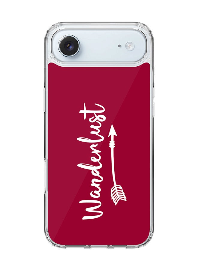 Stylizedd Classic Clear MagSafe Case for iPhone 17 Air , Hybrid Soft Case Flexible Edges Anti Drop TPU PC Gel Thin Transparent Cover [ Designed for iPhone 17 Air ] - Wanderlust