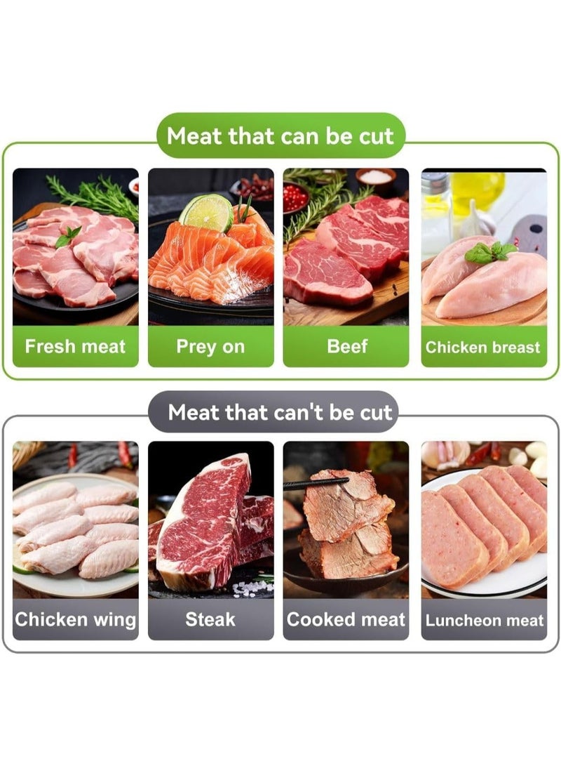 قطاعة شرائح لحوم يدوية متعددة الشفرات - Image 3