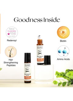 NOURISH MANTRA Nourish Mantra Eyebrow Growth Serum | Formulated with Redensyl, Biotin, Peptides & Amino Acids | Natural Eyebrow Serum and Enhancer for Thicker Brows | Brow Enhancing Serum 10 ml  - Image 4