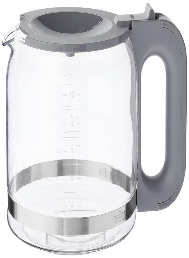Braun BRSC007 Replacement Carafe for Braun 12- cup Glass Coffee Maker, White - Image 1