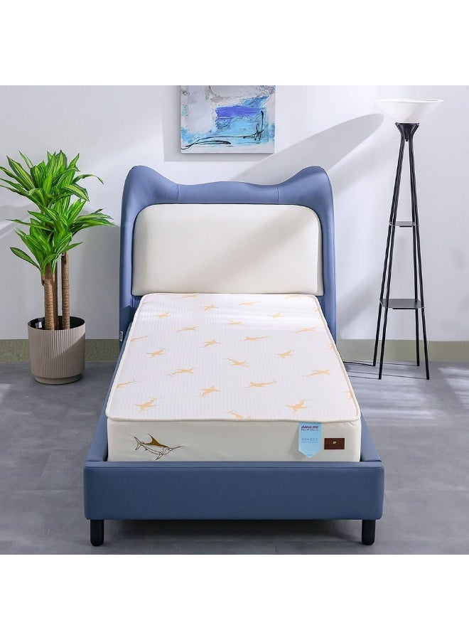 DANUBE HOME Fish Kids Bonnell Spring Mattress | Medium Firm Feel | Single Mattress | Spine Balance For Pressure Relief | 90x200 cm | Thickness 19cm - Image 3