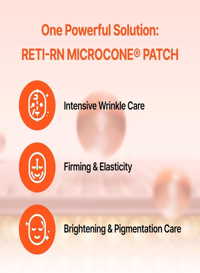 Acropass Wrinkle Patches ACROPASS RETI-RN Microcone, Deep Wrinkle, PDRN 10,000 ppm, Retinol 3,300 IU/g, Hyaluronic Acid, Anti-Aging (Slim Type, 6 Count - Image 3