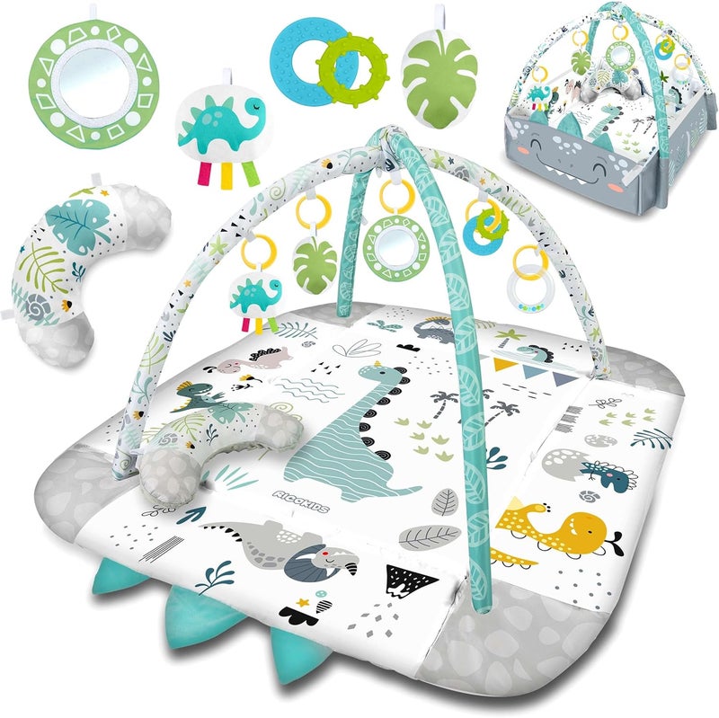 Kidzilla Interactive 3-in-1 Play Mat - The Ultimate Development Oasis for Toddlers - Foldable Baby Play Mat - Baby Play Mat Children - Baby Mat - Image 1