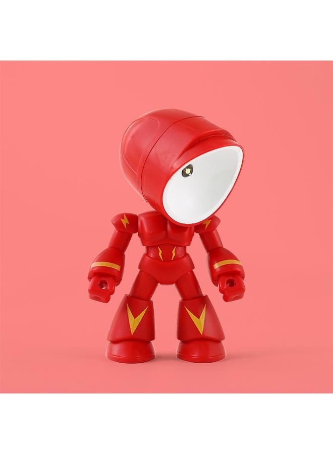 الأزرق جي دبليو جديد روبوت ضوء الليل ديي الزخرفية سطح المكتب الحلي الكرتون مقاتل بطل المغناطيسي مصغرة مصباح طاولة الكرتون - Image 1