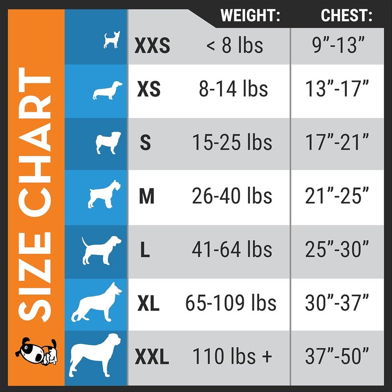 ThunderShirt for Dogs, XX Small, Blue Polo - Calming Vest for Dog Anxiety Relief - Image 3