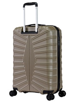 eminent Hard Case Travel Bag Large Luggage Trolley TPO Lightweight Suitcase 4 Quiet Double Spinner Wheels with TSA Lock KK30 Gold Champagne  - Image 2