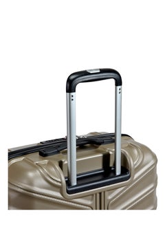 eminent Hard Case Travel Bag Large Luggage Trolley TPO Lightweight Suitcase 4 Quiet Double Spinner Wheels with TSA Lock KK30 Gold Champagne  - Image 5