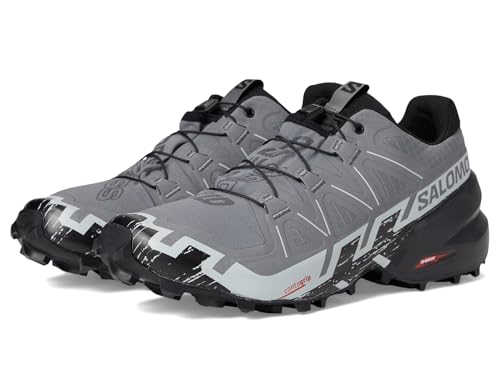 Salomon Mens Speedcross 6 Quiet Shade/Black/Pearl Blue 10.5 Medium - Image 1