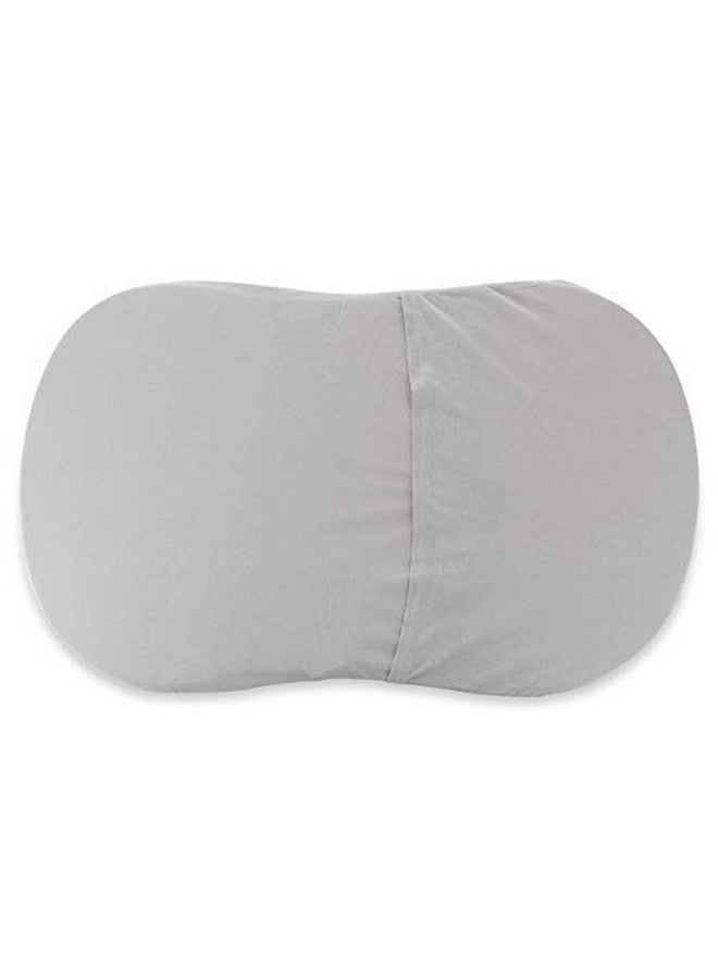 Ely's & Co. Ely's & Co. Patent Pending Jersey Cotton Quilted Waterproof Hourglass Sheet, All in one Bassinet Sheet with Mattress Pad Cover Protection (Grey) - Image 5
