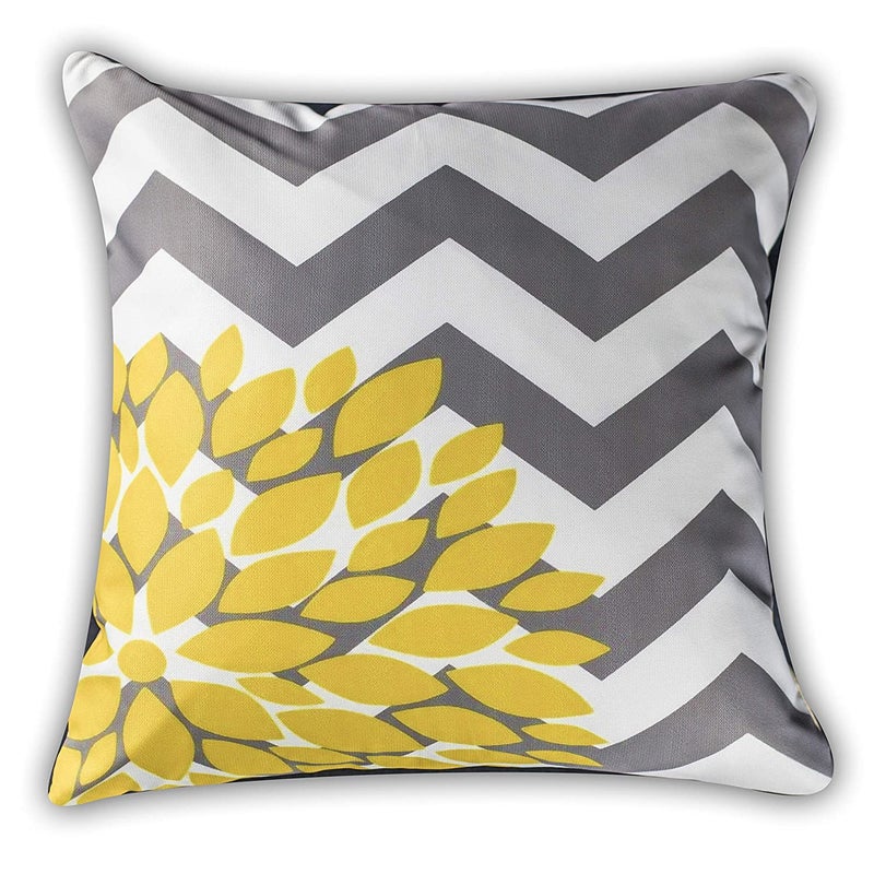 A CUBE LUXURY SOLUTIONS A CUBE LUXURY SOLUTIONS Deer 3D Digital Printed Cushion Cover Set of 5 Size 16x16 Inches  - Image 4