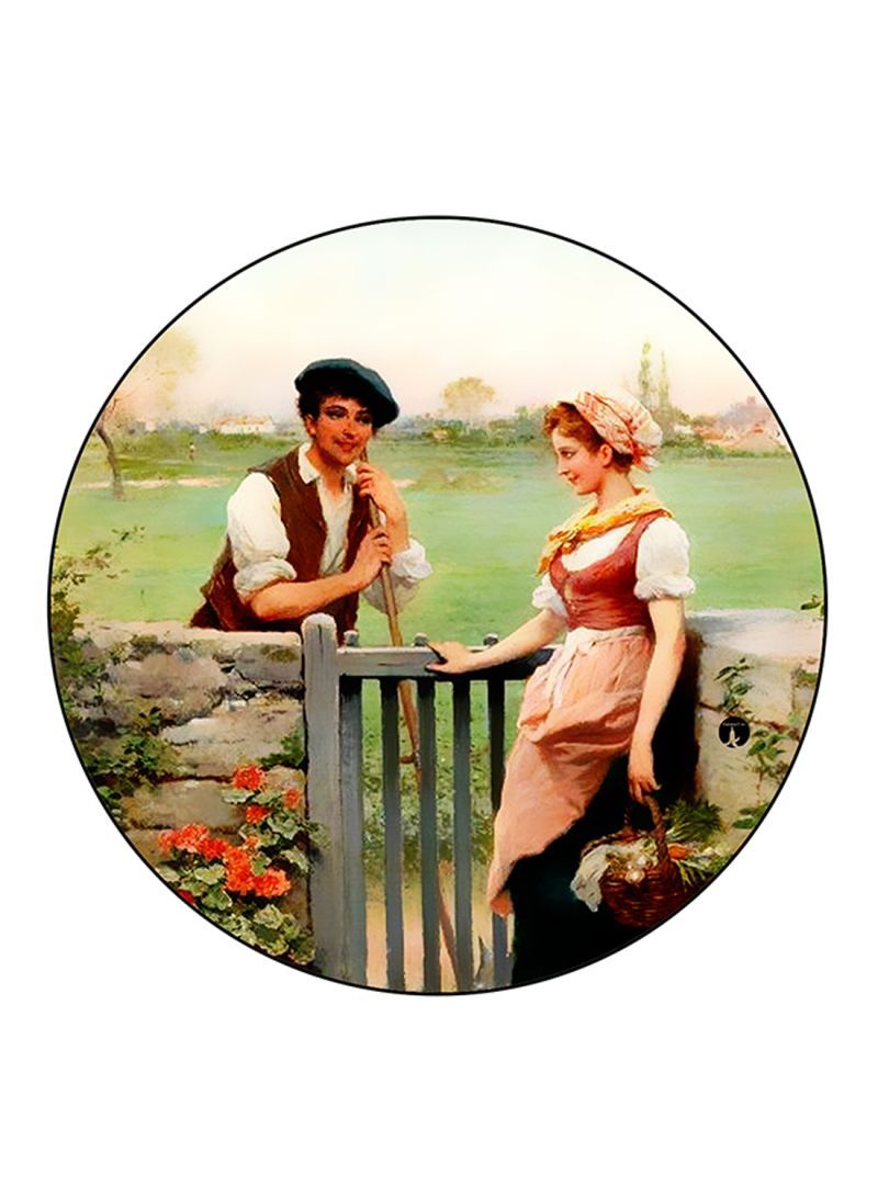 RKN Vintage Art Printed Fridge Magnet Multicolour - Image 2