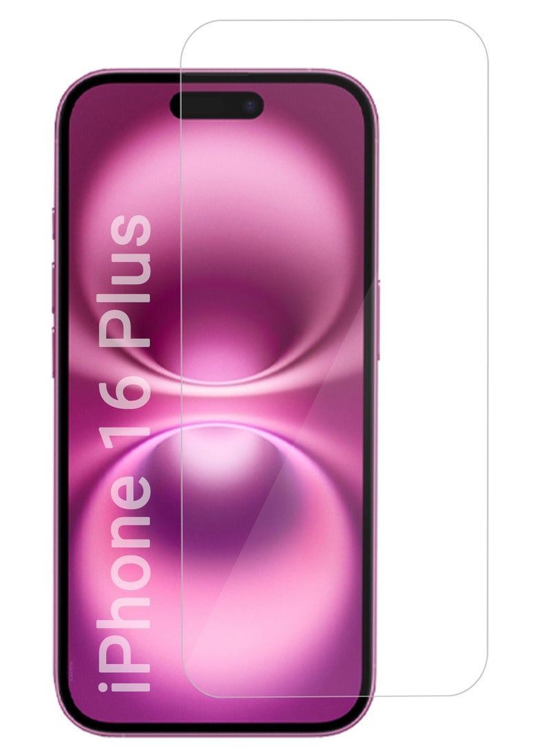 CATANES (for iPhone 16 Plus ) Premium Tempered Glass Screen Protector Ultra Clear Scratch Resistant Easy Installation / Clear - Image 1