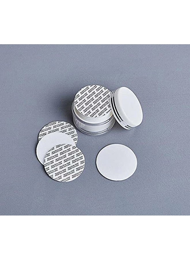 Ericotry 100Pcs Pressure Sensitive Foam Seal Safety Tamper Resistant Seals for Cosmetic Bottles Cases Jars Cap Liners Tamper Seal Cap Liner Sealed for Your Protection - Image 5