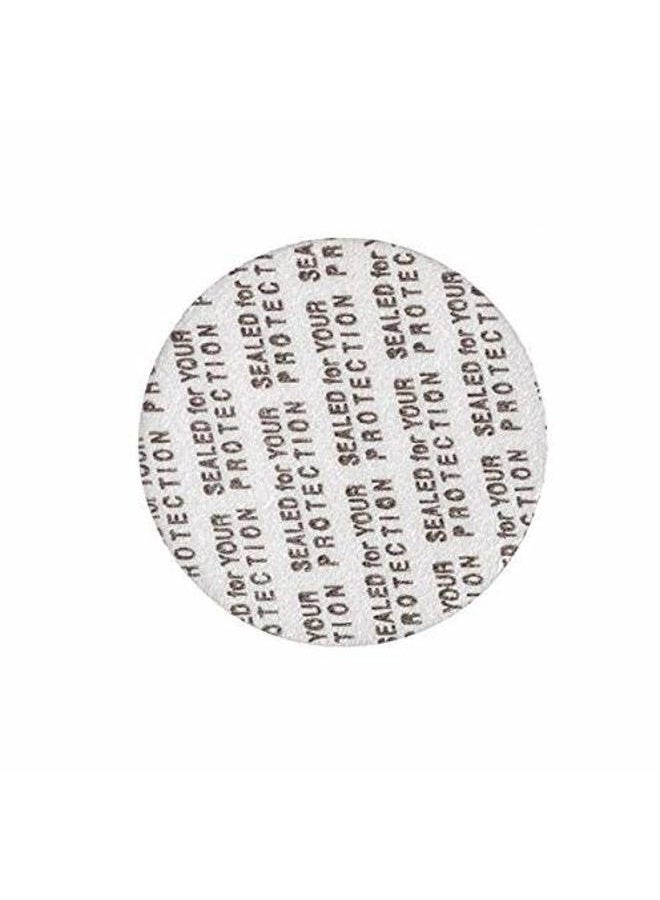 Ericotry 100Pcs Pressure Sensitive Foam Seal Safety Tamper Resistant Seals for Cosmetic Bottles Cases Jars Cap Liners Tamper Seal Cap Liner Sealed for Your Protection - Image 2