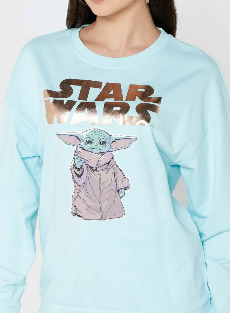 Disney Star Wars Crew Neck Sweatshirt