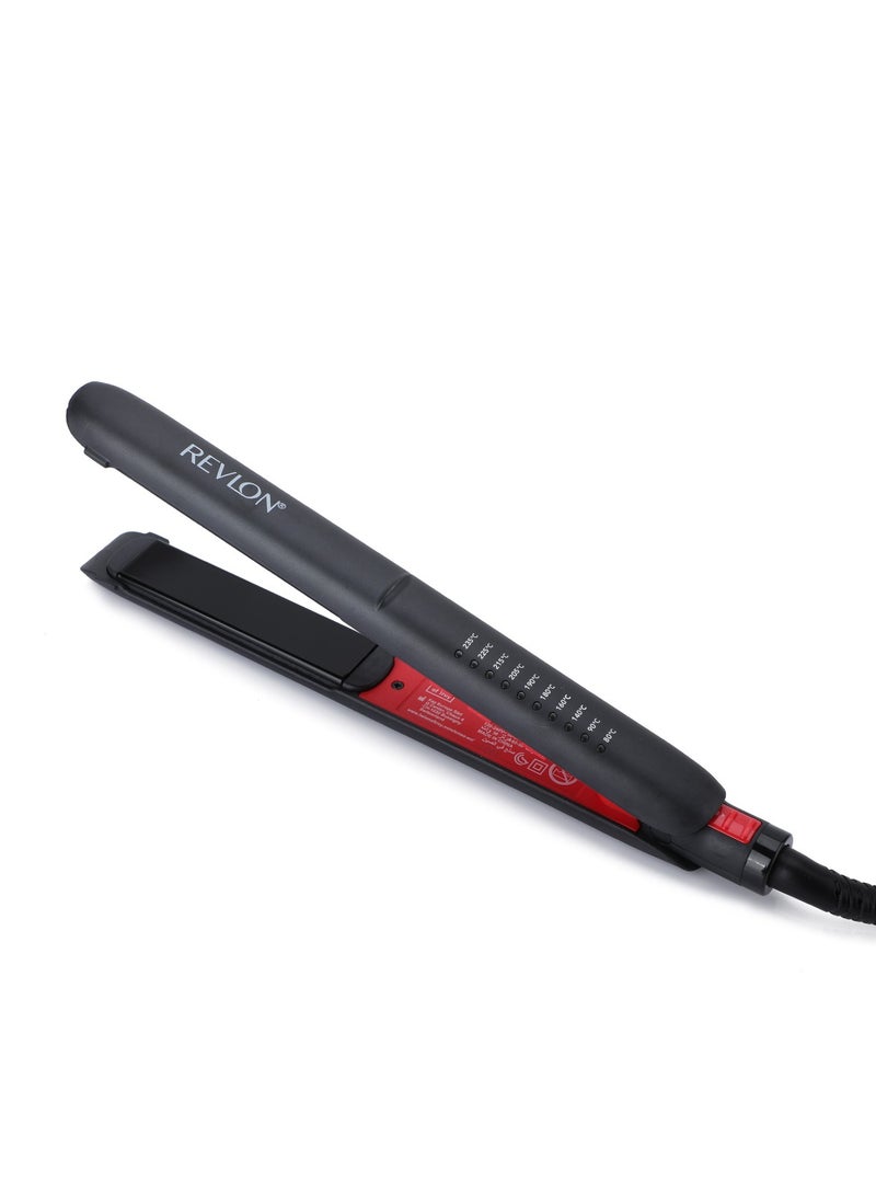 Revlon SmoothStay Coconut Oil-Infused Straightener 25mm - Black  - Image 1