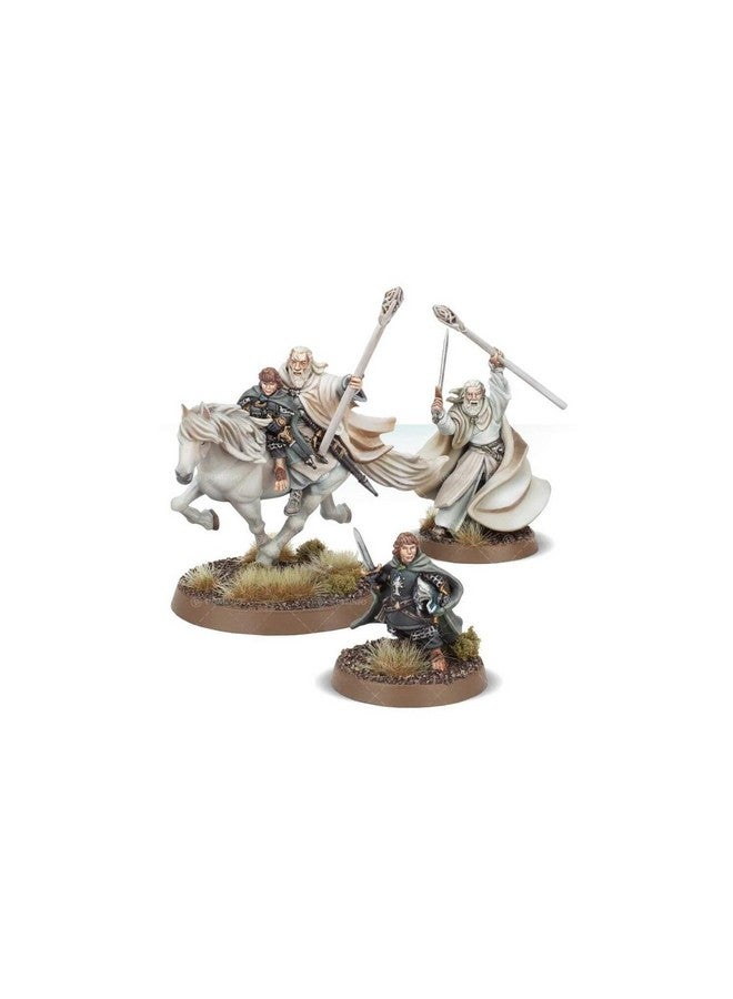 Games Workshop Lord of The Rings Gandalf The White and Peregrin Took GWS 30-40 - Image 2