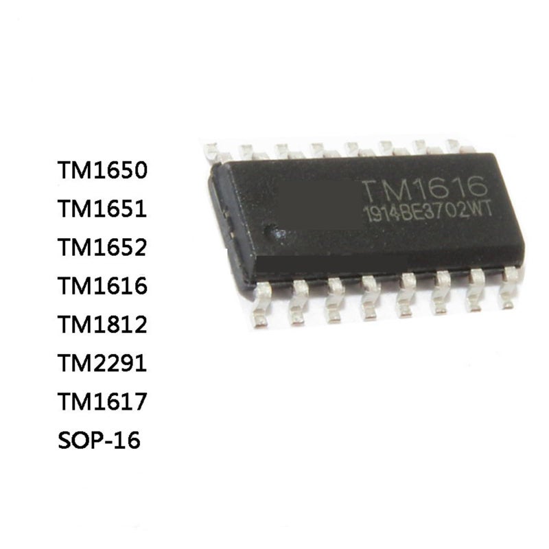 TM1812 IC Chip SOP 16 10 Pieces Electronic Components - Image 3