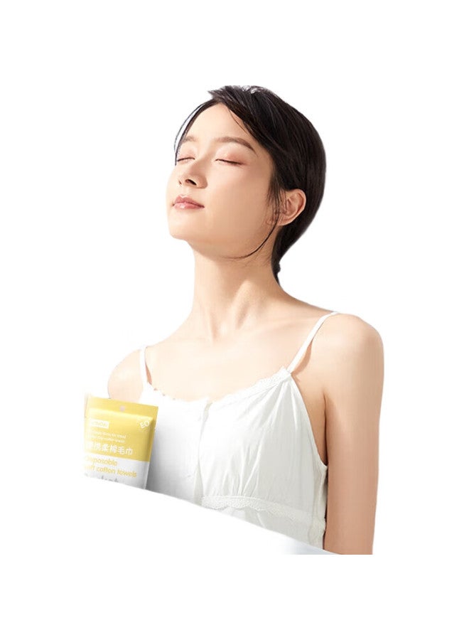 HINCLOUD Disposable Bath Towels For Business Trips And Travel, Thick Travel Essentials, 5 Pack, New And Old Styles Randomly Sent - Image 3