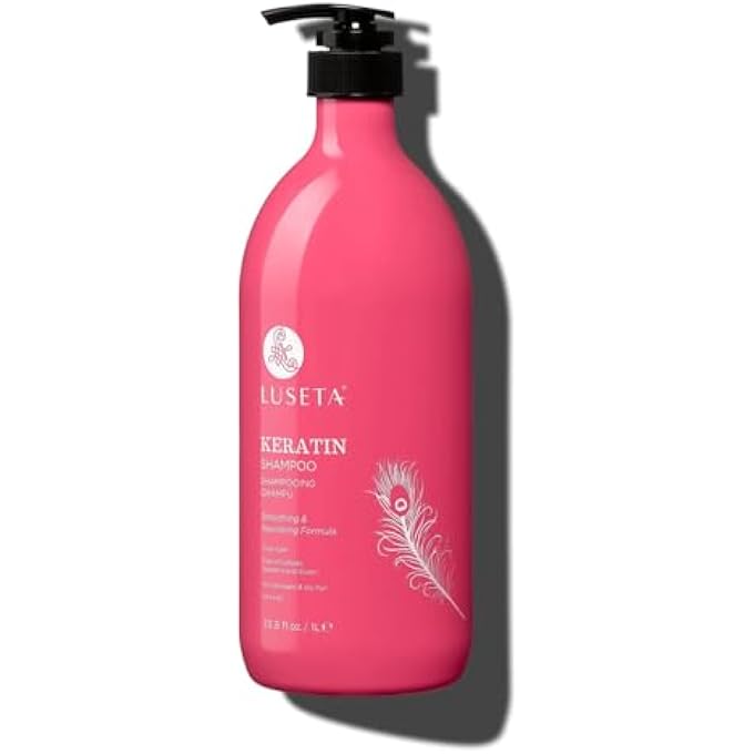 Luseta KERATIN SHAMPOO SMOOTHING & NOURISHING FORMULA 33.8 FL. - Image 1