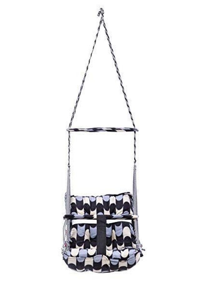 Oonies Ganesh Tex Fab Multi Color Hanging Home Swing/Jula/Hichko/julo/Ghodiyu for Baby (Multicolor) - Image 1