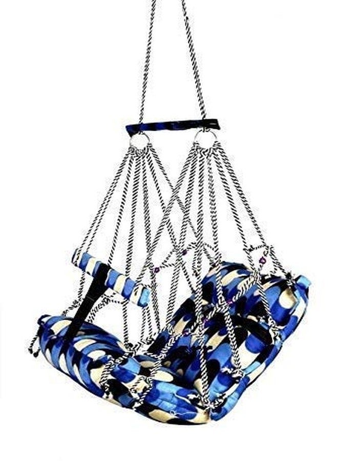 Oonies Ganesh Tex Fab Multi Color Hanging Home Swing/Jula/Hichko/julo/Ghodiyu for Baby (Multicolor) - Image 3