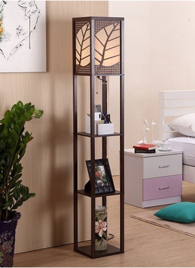 keke Nordic Modern Bedroom linen cover Standing Floor vertical lamp With 9W bulb and USB  - Image 3