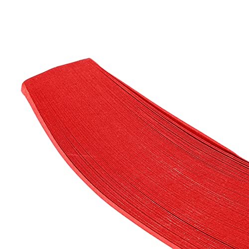Hilitand Quilling Strips, 600 Strips Pure Colors, 3x39cm, Quilling Paper Set, Origami Hand Craft Paper (Red) - Image 5