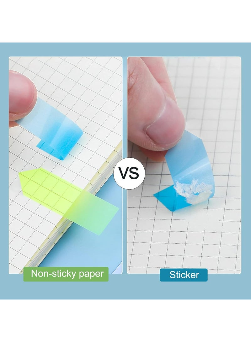 أوزيغالور 1200 قطعة من علامات التبويب اللاصقة، أسهم وعلامات فهرسة بـ 10 ألوان أساسية للكتب والملاحظات - Image 3