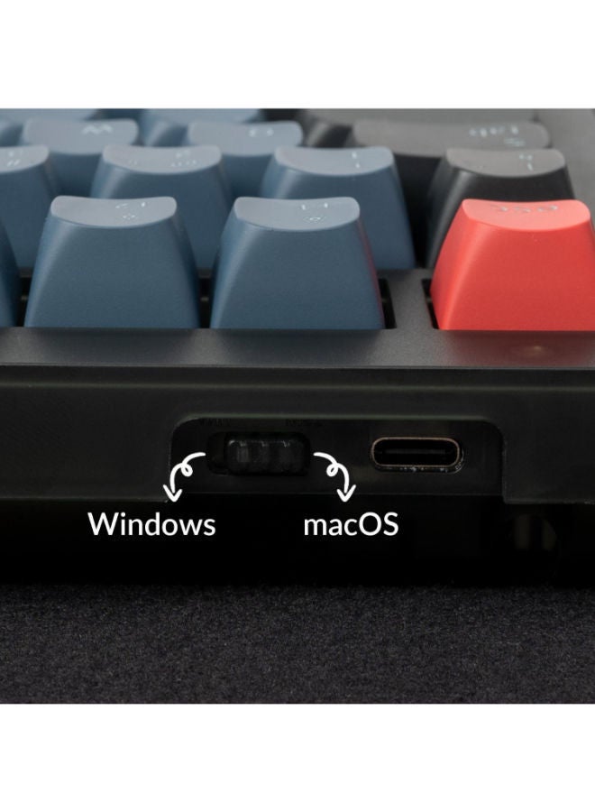 Keychron Q3-M3 QMK Custom Hot-Swappable Gateron G-PRO Brown Switch Mechanical Keyboard Full Assembled RGB with Knob - Image 3