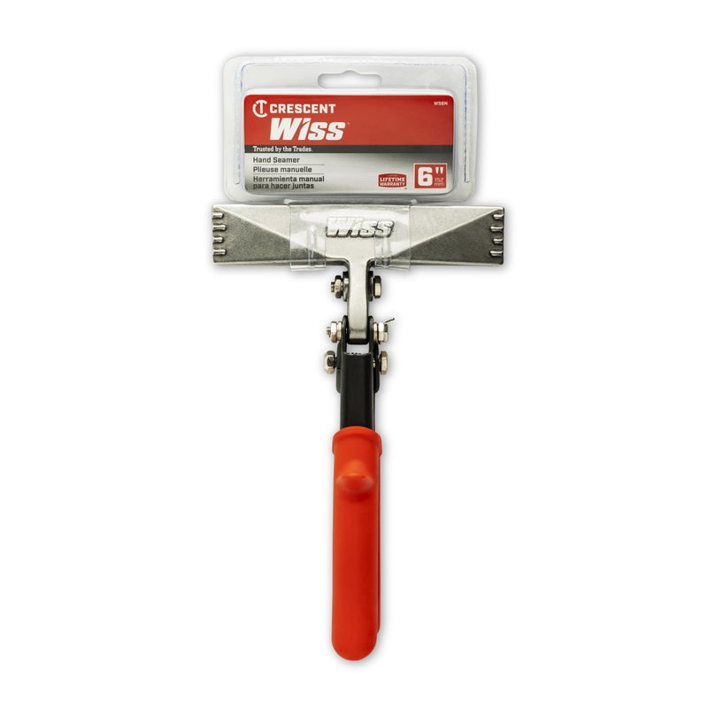 Crescent Wiss 6" Straight Handle Hand Seamer - WS6N