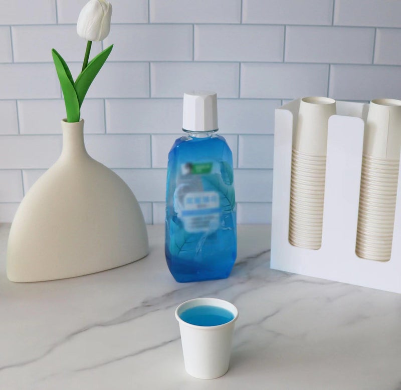 CantaGreen 3 OZ Heavy duty Cups 300 Count White Paper Bath Cup - Image 3