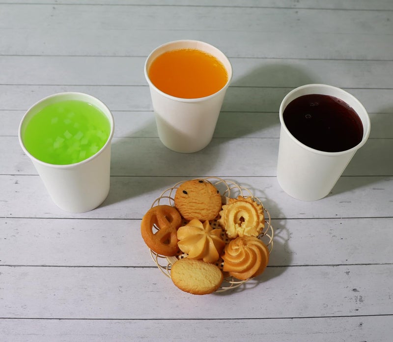 CantaGreen 3 OZ Heavy duty Cups 300 Count White Paper Bath Cup - Image 4