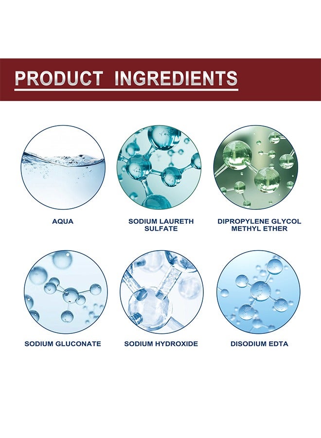 Jaysuing JAYSUNG Anti-Mildew Cleaning Foam Spray – Heavy Duty Stain Remover – Mildew Stain Cleaner – For Walls, Tiles, Kitchens And Bathrooms - Image 4