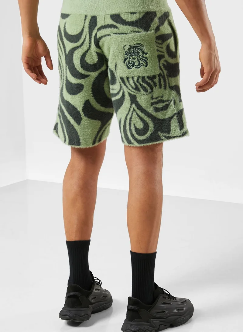 RIP N DIP Beautiful Fomo Mohair Shorts
