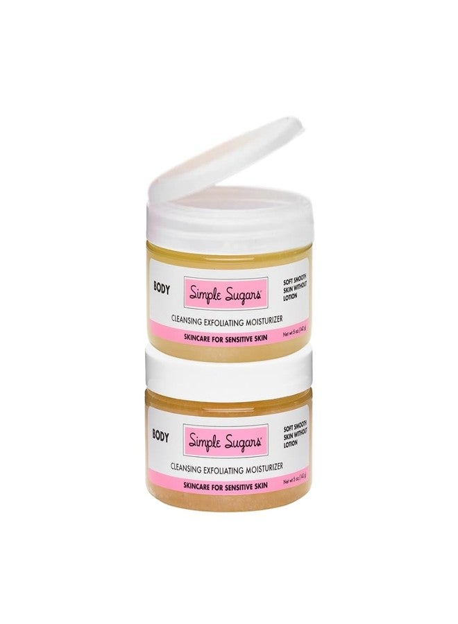 Simple Sugars Dry Hands Rescue Bundle with Emu Oil - Cleaning Exfoliating Moisturizer for Hands. Formulated for Extremely Dry Hands, Cracked Skin, Sensitive Skin, Eczema, Psoriasis - Image 2