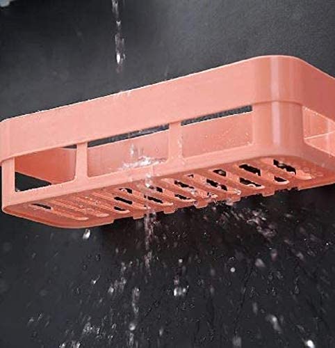 Naivete Bath and Kitchen Storage Shelf with Suction Cup Mounting for Keeping Toiletries - Image 4