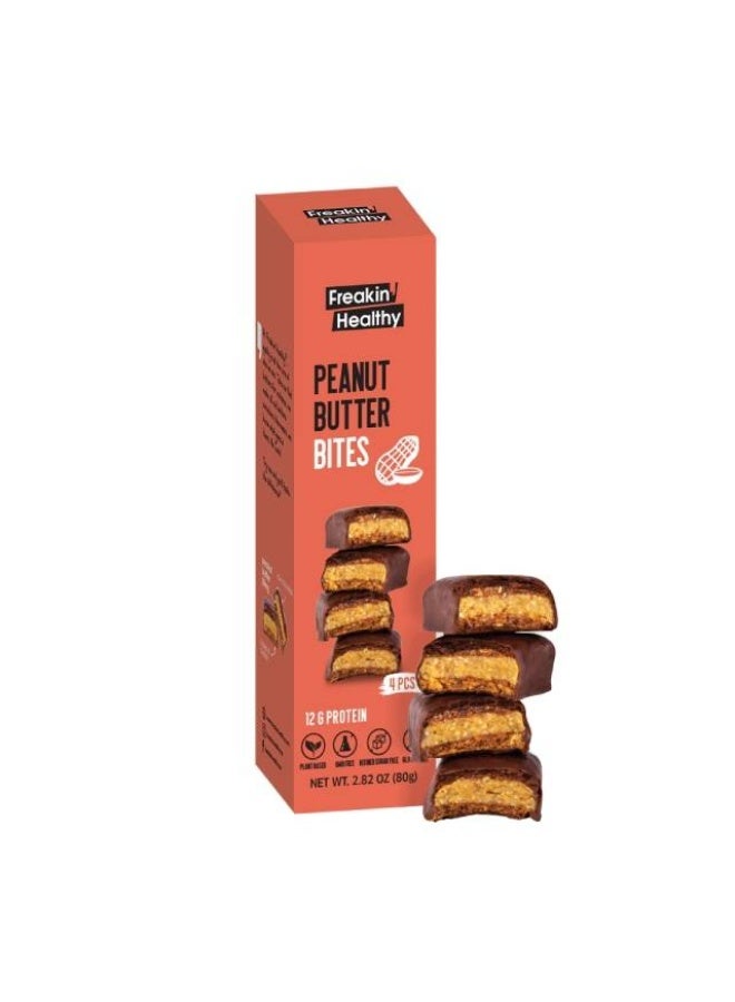 Nut Butter Bites Peanut - 4 x 20g