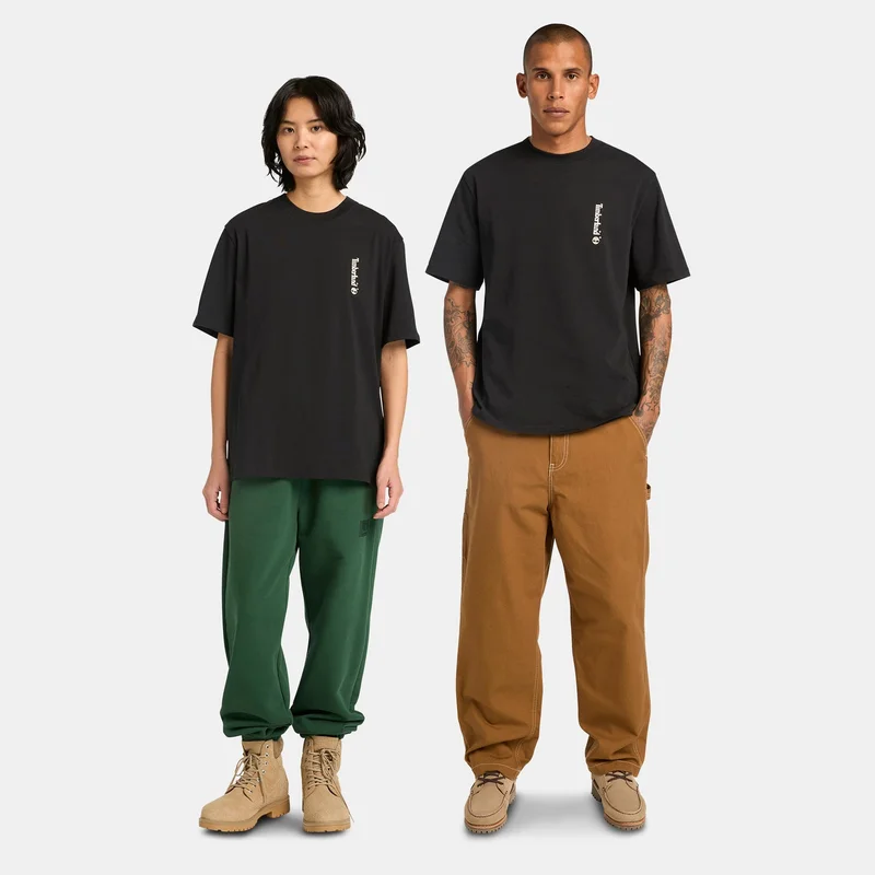 Timberland White Men's Logo T-Shirt for Men | Best Price UAE