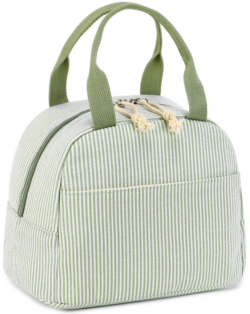 LEDAOU Lunch Box for Women Insulated Lunch Bag Lunch Tote Bags Leakproof Cooler Lunch Case for Travel Work Picnic - Image 1