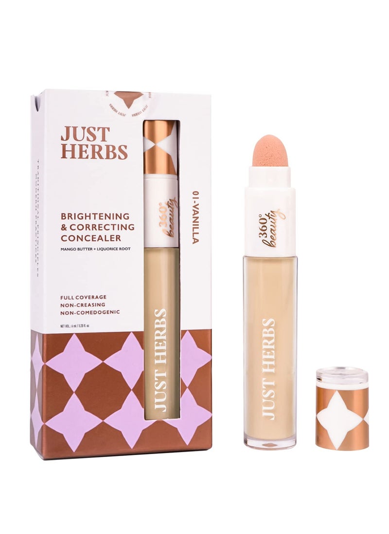 Just Herbs Just Herbs Concealer for Face Makeup Full Coverage 6ml  - Image 1