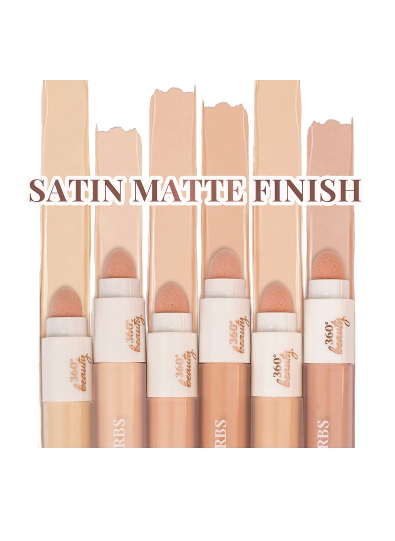 Just Herbs Just Herbs Concealer for Face Makeup Full Coverage 6ml  - Image 4