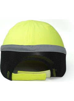 TiTi Shock Absorbing Hat Helmet Cap Yellow - Reflective 7004  - Image 4